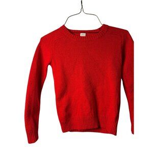 VTG Crewcuts Kids Wool Crewneck Sweater Size 4/5 Girl Pullover Classic Layering